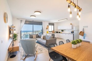 Studio | Interior - Stylish Seaside Escape with Balcony by Sea N' Rent (Nahariya)