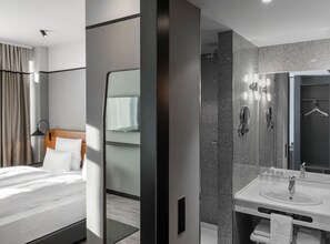 Standard-Doppelzimmer, 1 Queen-Bett | Badezimmer | Dusche, Regendusche, Haartrockner, Handtücher