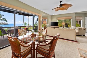 Smart TV, DVD player, books - Welcome to Kanaloa at Kona #3602 2-Bed 2-Bath w/ Stunning Ocean Views and More! (Kailua-Kona)
