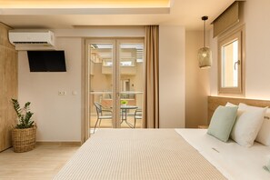 Chambre Deluxe double | Rideaux d’obscurcissement, système d’insonorisation