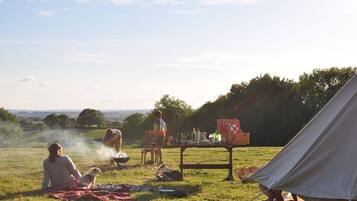 Huisje | Terrein van de accommodatie