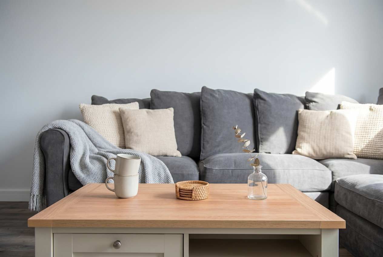 Televisión y oficina 