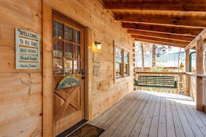 Welcome to our cozy cabin, where good friends, good food, and good times await.