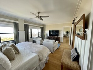 3 chambres, bureau, accĂšs au Wi-Fi (inclus), literie fournie