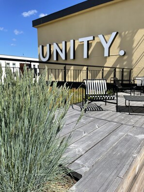 Rooftop terrace