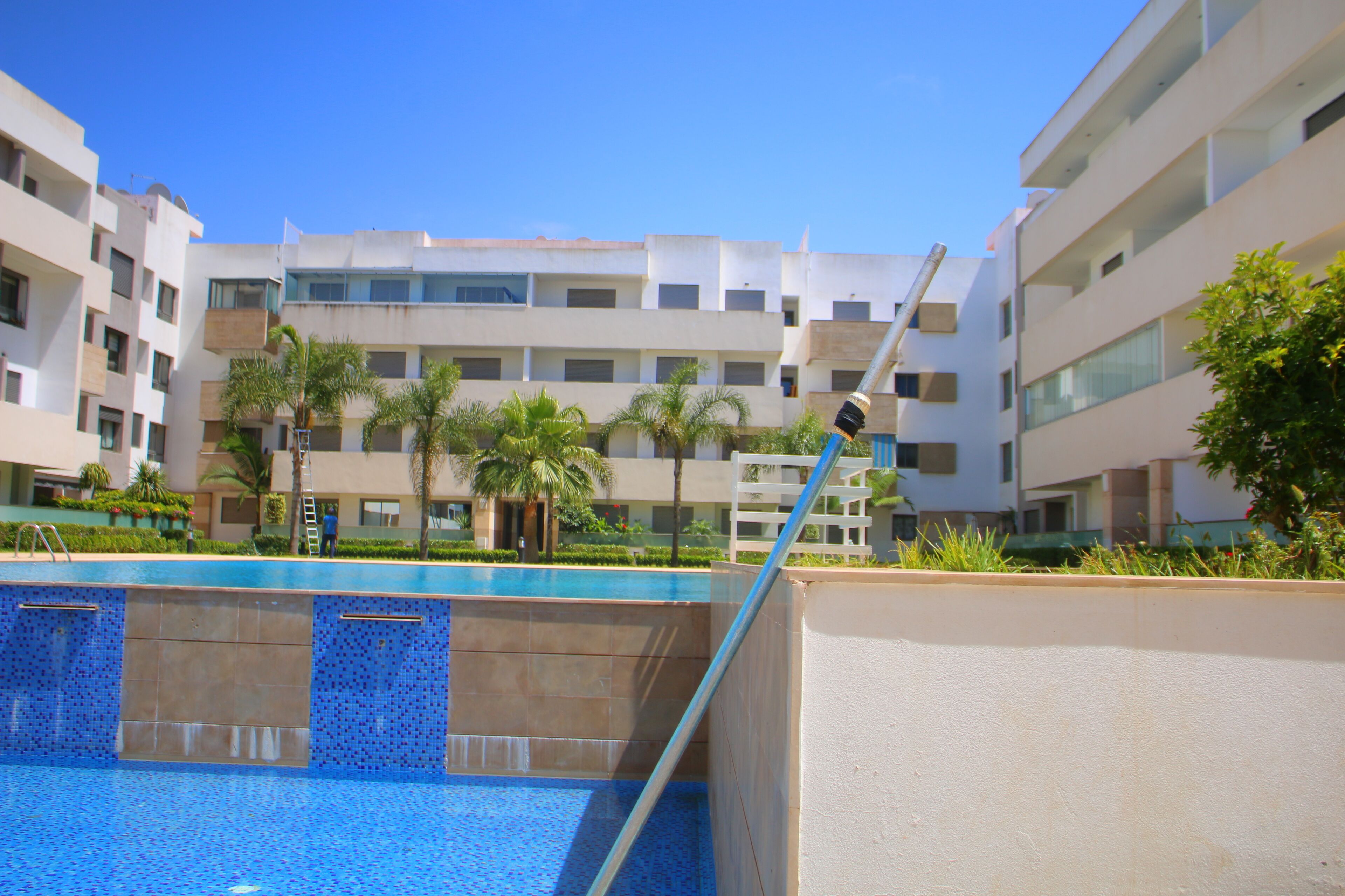 Alberca al aire libre 