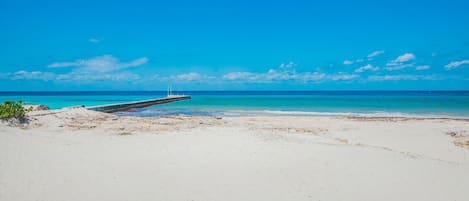 Aan het strand