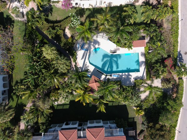 Alberca al aire libre 