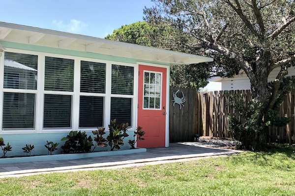 You and your pup will surely enjoy the yard. Private and entirely fenced in.