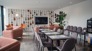 Sitteområde i lobbyen