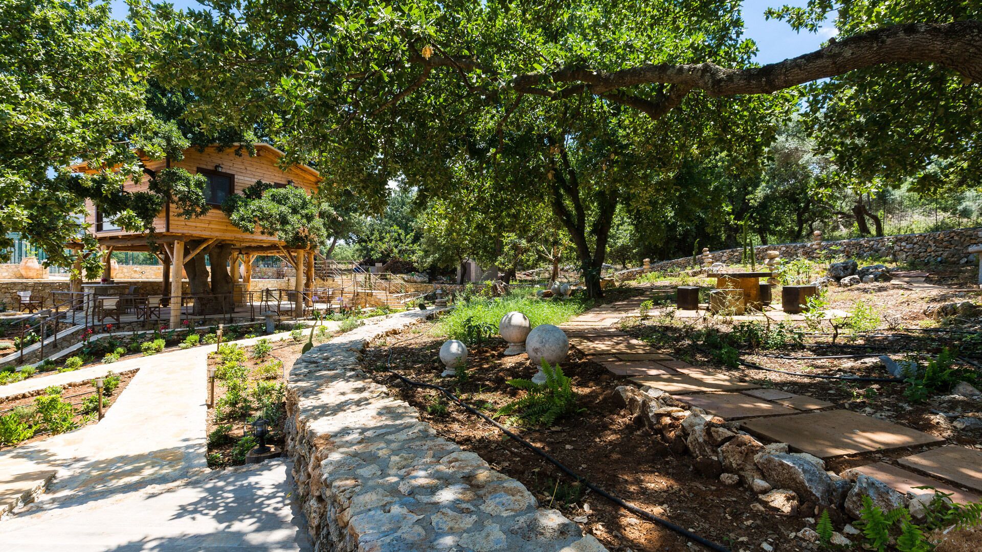 Terrein van de accommodatie