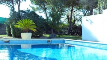 AuĂenpool, beheizter Pool