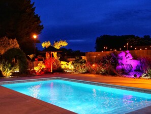 Family Cottage, Private Bathroom, Pool View (Le Petit Champigny) | Outdoor pool | Outdoor pool, a heated pool
