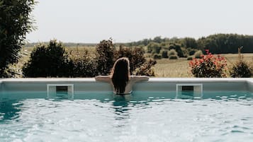 Udendørs pool, opvarmet pool