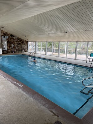 Indoor pool, outdoor pool