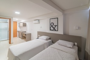 Minibar, individually furnished, desk, laptop workspace