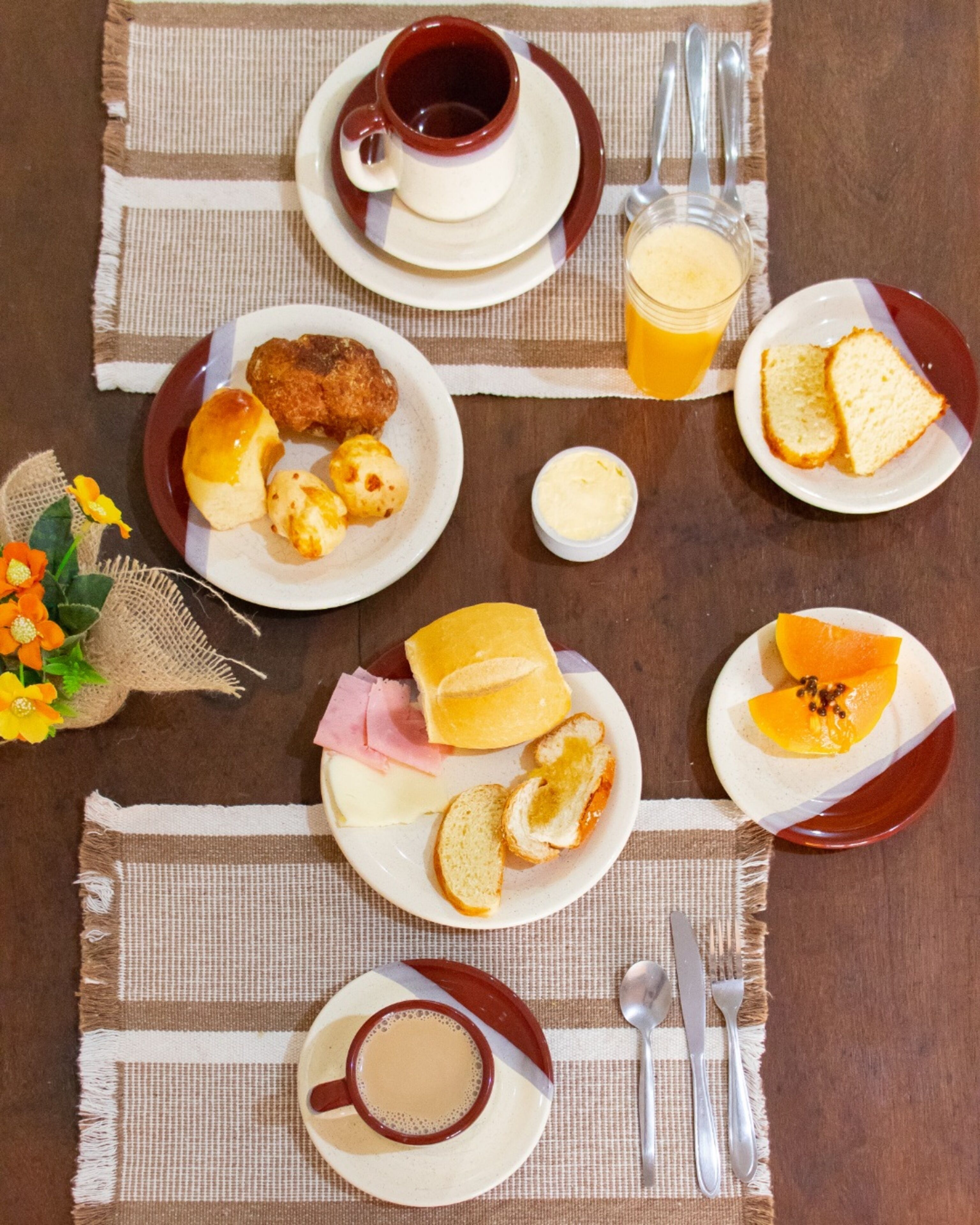 Petit déjeuner buffet compris tous les jours