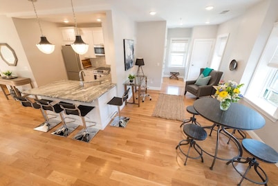 Spacious Top Level Location With Three Bedrooms, Laundry  and  Work Desk
