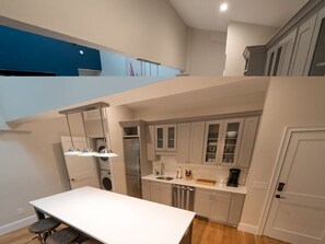 Kühlschrank, Mikrowelle, Geschirrspüler