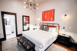 5 bedrooms, iron/ironing board, internet - Converted Historic Firehouse in Convenient Location  w/ Luxurious Finishes (Newport)