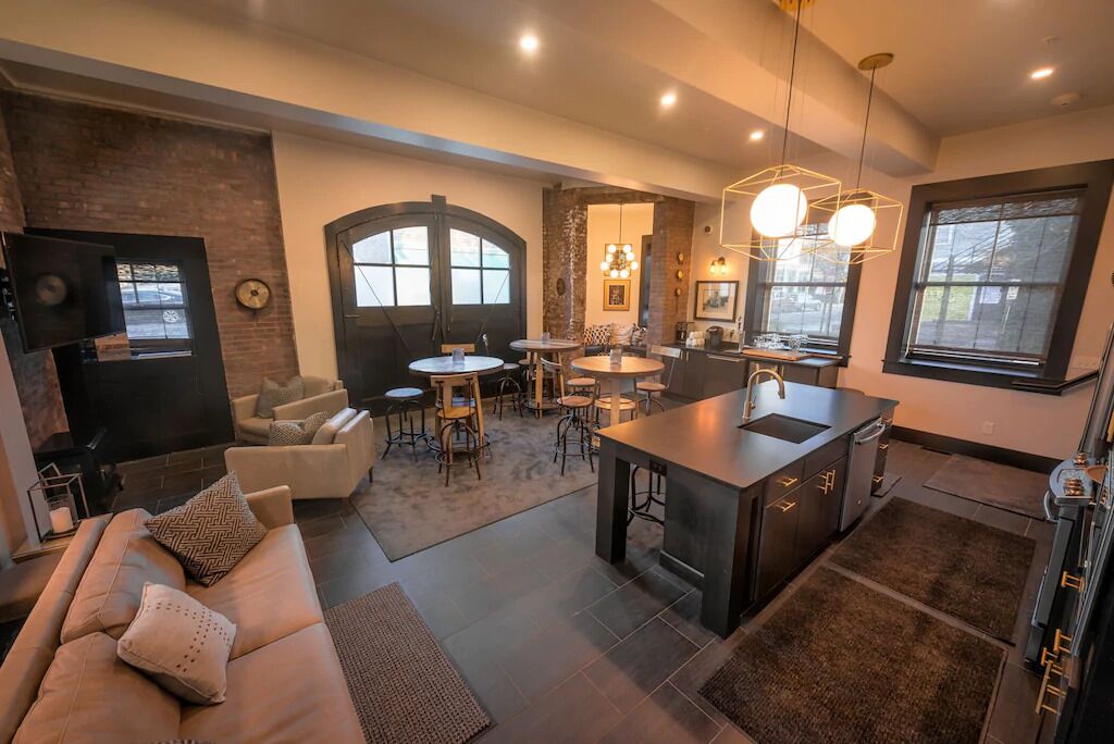 Converted Historic Firehouse in Convenient Location  w/ Luxurious Finishes