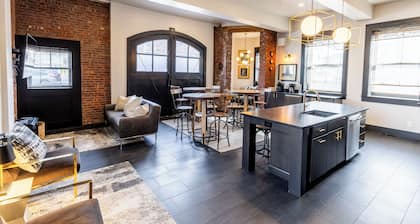 Converted Historic Firehouse in Convenient Location w/ Luxurious Finishes