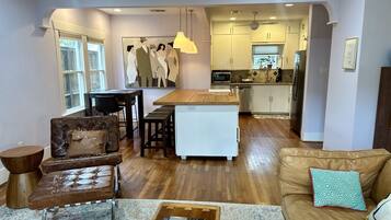 Smart TV, books, video library, computer monitors