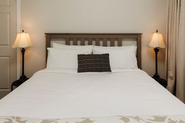 2 slaapkamers, een strijkplank/strijkijzer, wifi, beddengoed