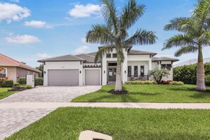 Exterior - Modern Home | Pool & Steps to Beach, Food & Fun (Marco Island)