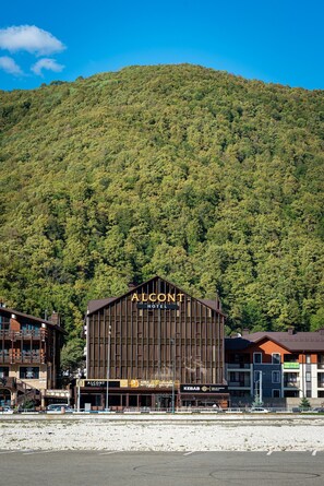 Fassade der Unterkunft