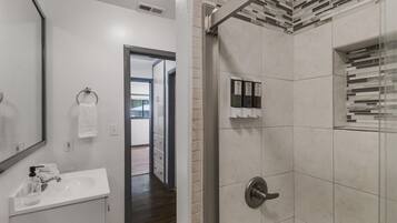 Hair dryer, towels