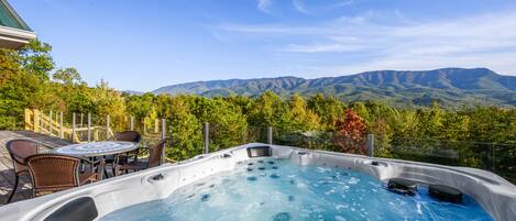 Bain à remous extérieur