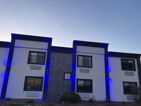 Fachada de la propiedad