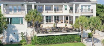Rare private beachfront estate on the Gulf.