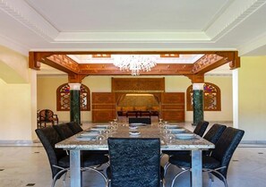 Dining - Splendid villa with swimming pool in Marrakech 5232 (Marrakech)