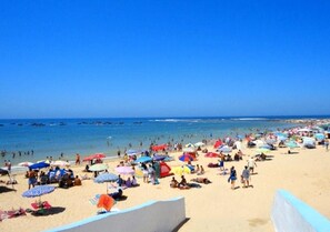 Na praia 
