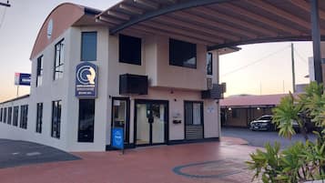 Fassade der Unterkunft