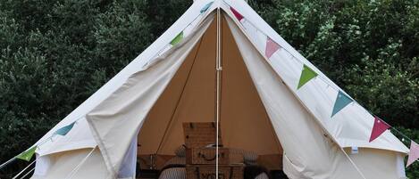 Overnatningsstedets område