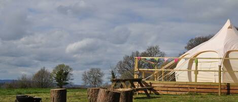 Overnatningsstedets område