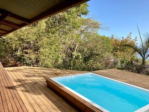 Outdoor pool, a heated pool - Maison vue Mer, Piscine (Saint-Leu)