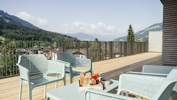 Deluxe appartement (incl. cleaning fee 210 EUR) | Terras