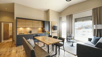 Flachbildfernseher, Netflix, iPod-Dockingstation, Fußbodenheizung