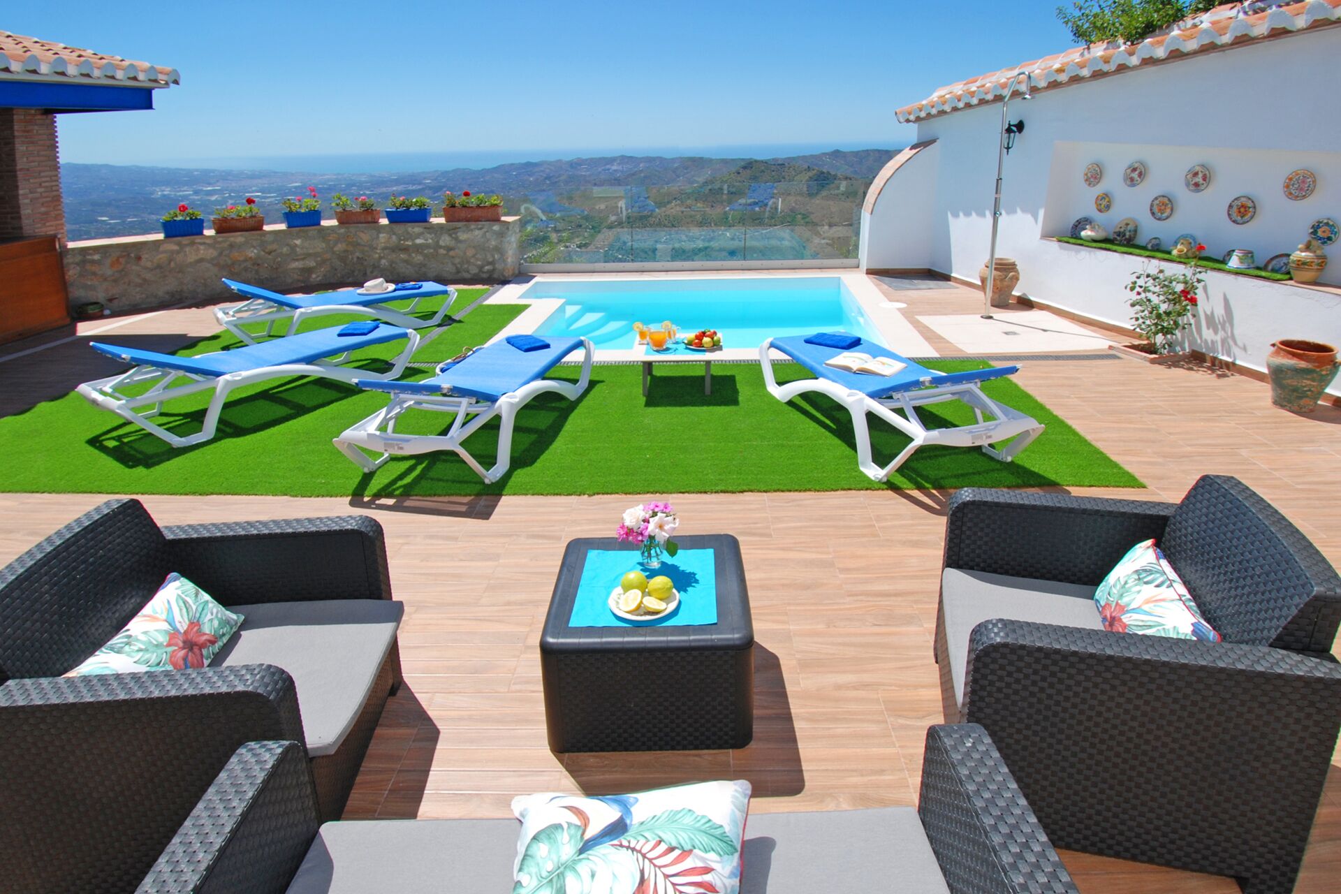 Alberca al aire libre 