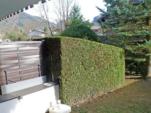 Property grounds - Charming ground floor studio with terrace, pets allowed, Samoëns (Samoëns)