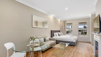 1 Schlafzimmer, schallisolierte Zimmer, kostenloses WLAN, Bettwäsche