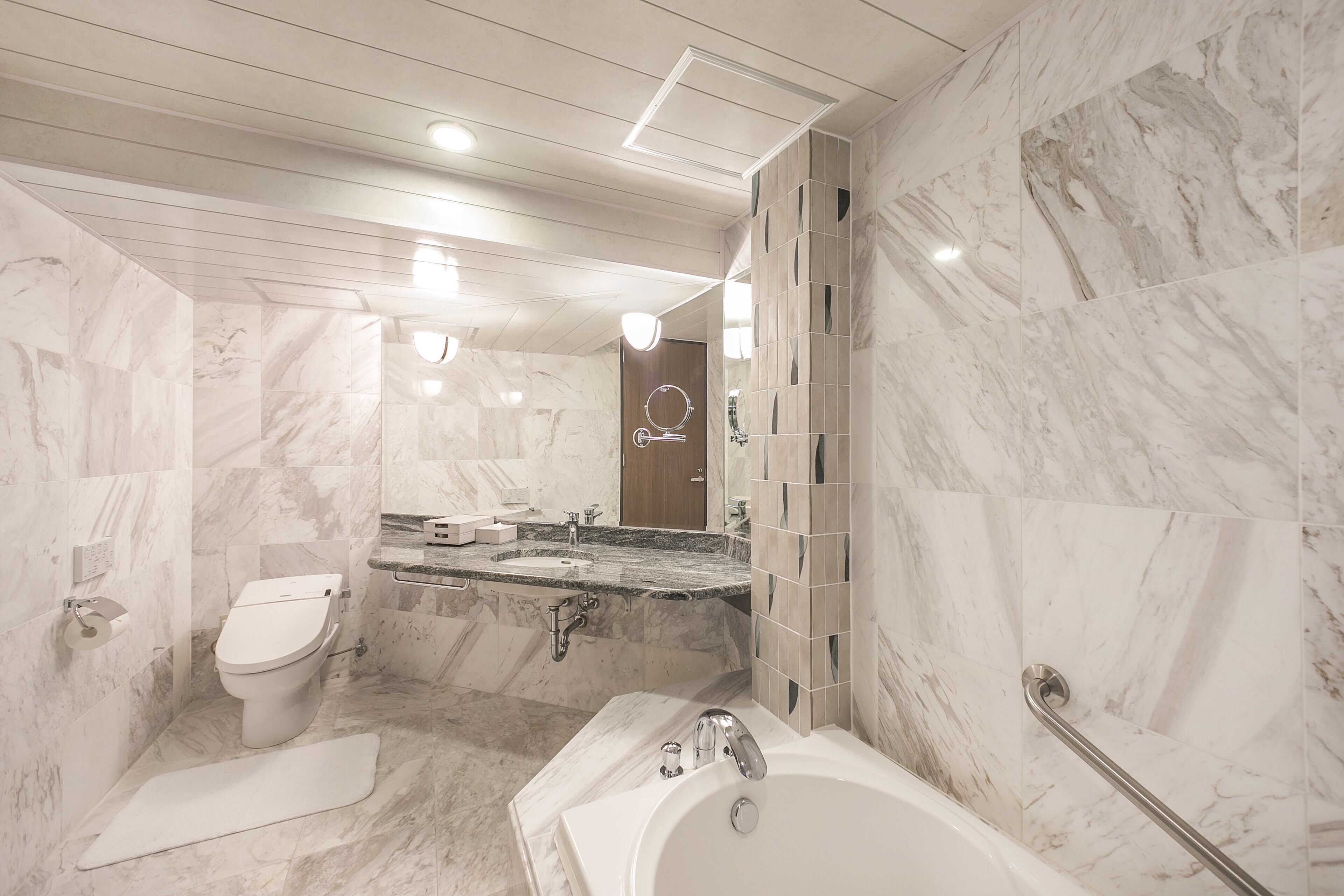 club room ocean view non smoking | bathroom | separate bathtub and shower, deep-soaking bathtub, rainfall showerhead