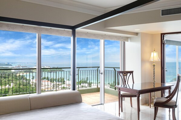 Panorama Ocean Suite Premium, Non Smoking | Balcony view - Oriental Hotel Okinawa Resort & Spa (Nago)