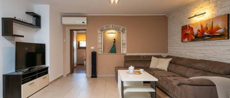 تلفزيون، مدفأة، ألعاب فيديو، مشغل دي في دي