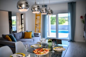 Dining - Villa Natali**** 2 bedroom villa with private pool (Pridraga)