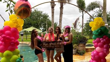 Alberca al aire libre